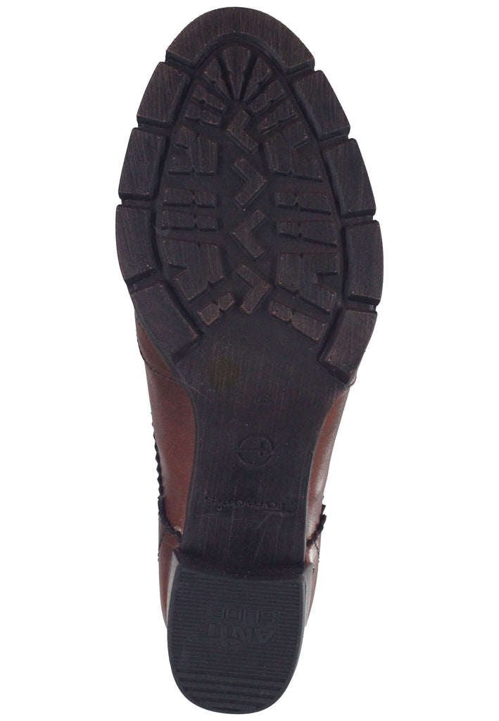 Tamaris Stiefelette Leder Cognac