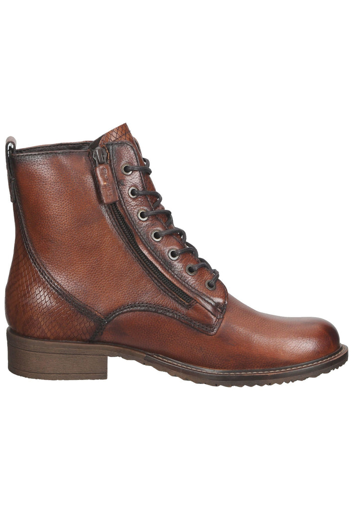 Tamaris Stiefelette Leder Cognac