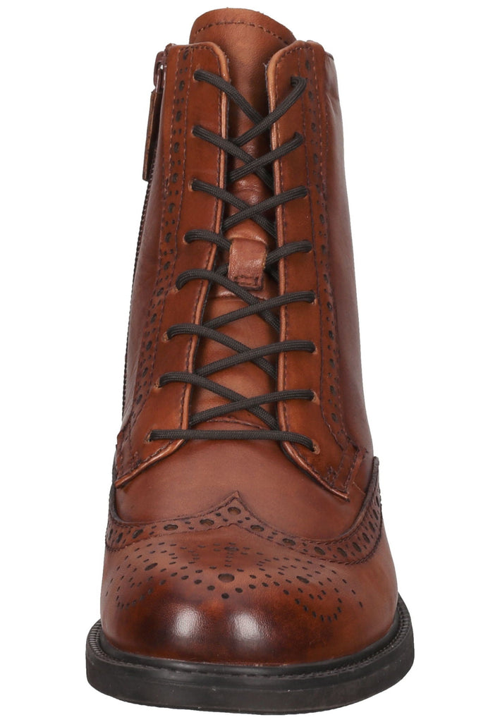 Tamaris Stiefelette Leder Cognac