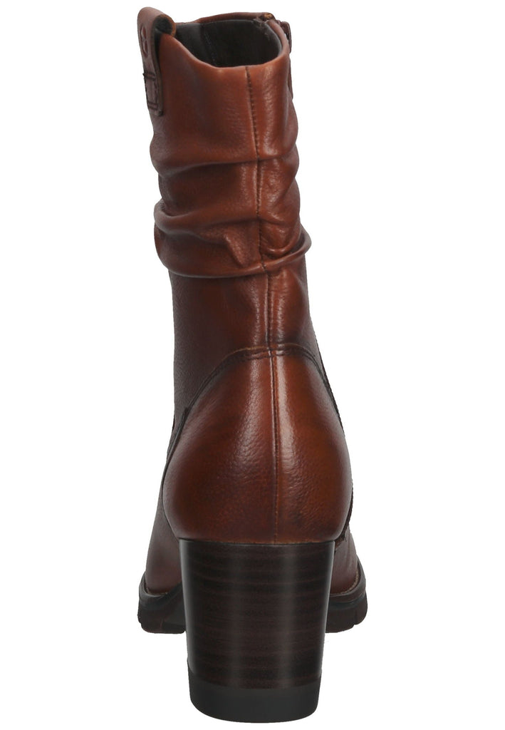 Tamaris Stiefelette Leder Cognac