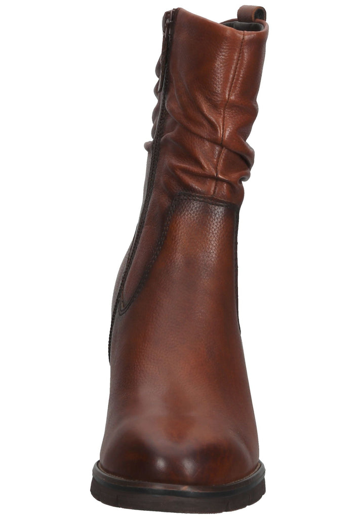 Tamaris Stiefelette Leder Cognac