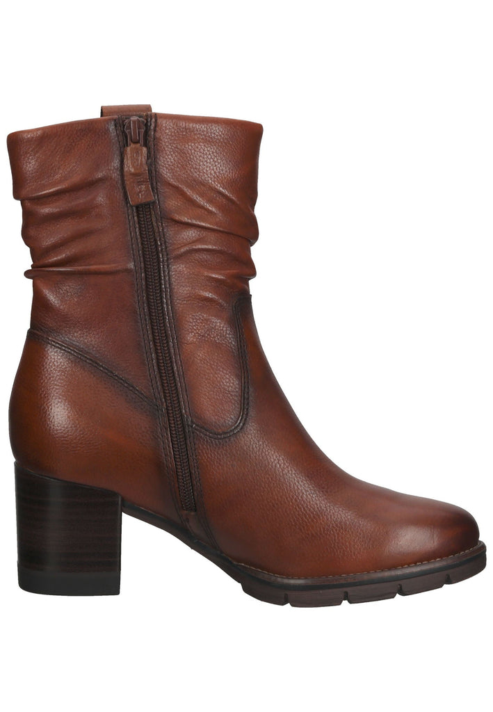 Tamaris Stiefelette Leder Cognac
