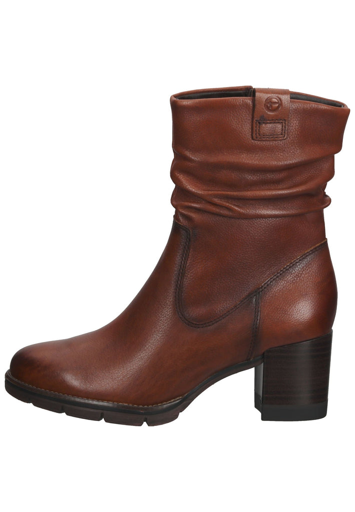 Tamaris Stiefelette Leder Cognac
