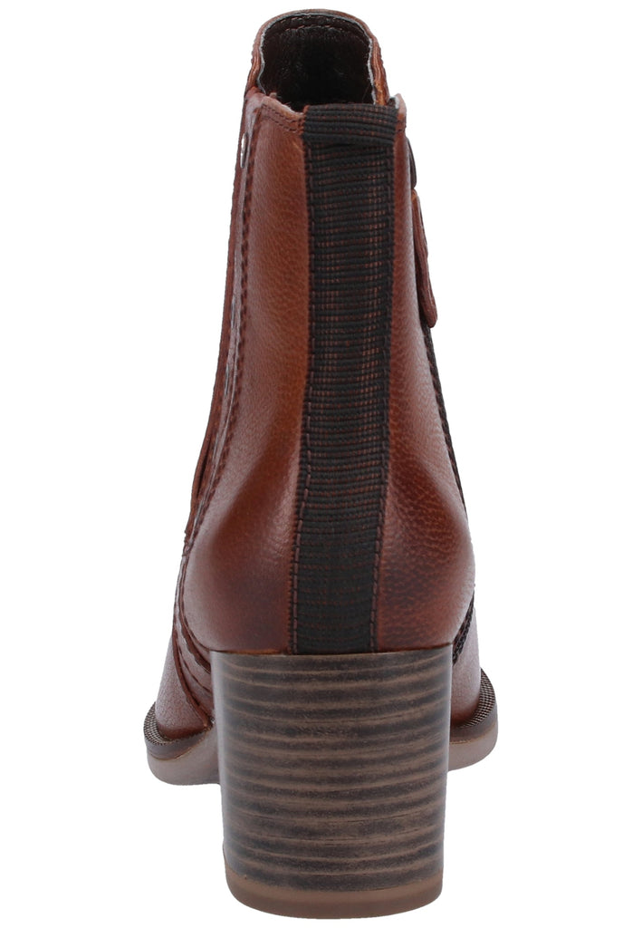 Tamaris Stiefelette Leder Cognac