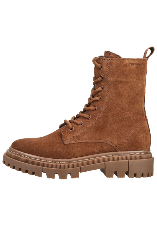 Tamaris Stiefelette Leder Cognac