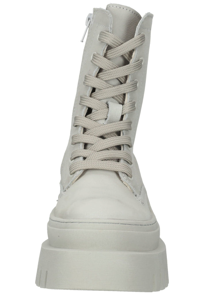 Tamaris Stiefelette Leder Hellgrau