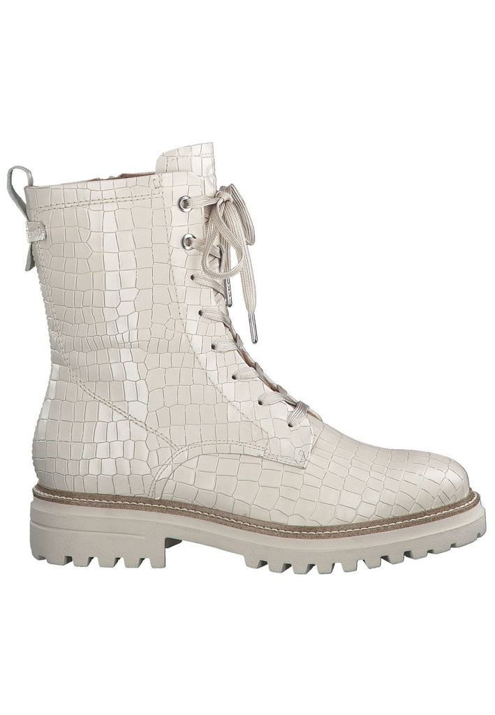 Tamaris Stiefelette Leder Ivory