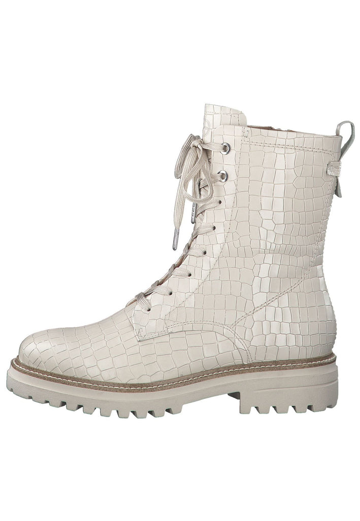 Tamaris Stiefelette Leder Ivory