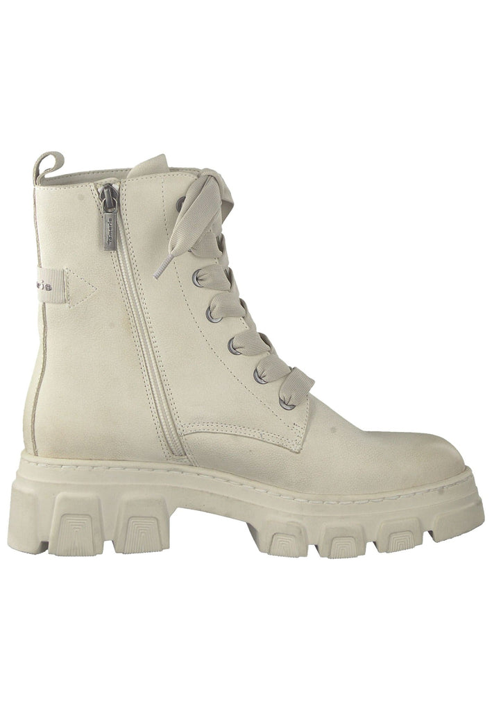Tamaris Stiefelette Leder Ivory