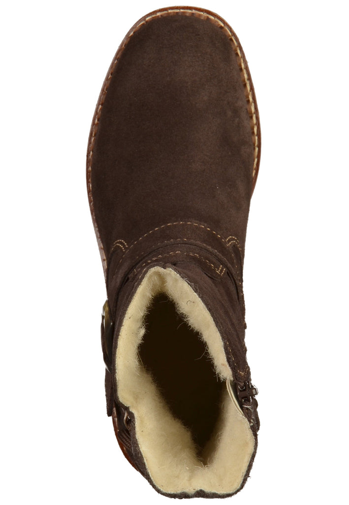 Tamaris Stiefelette Leder Mocca