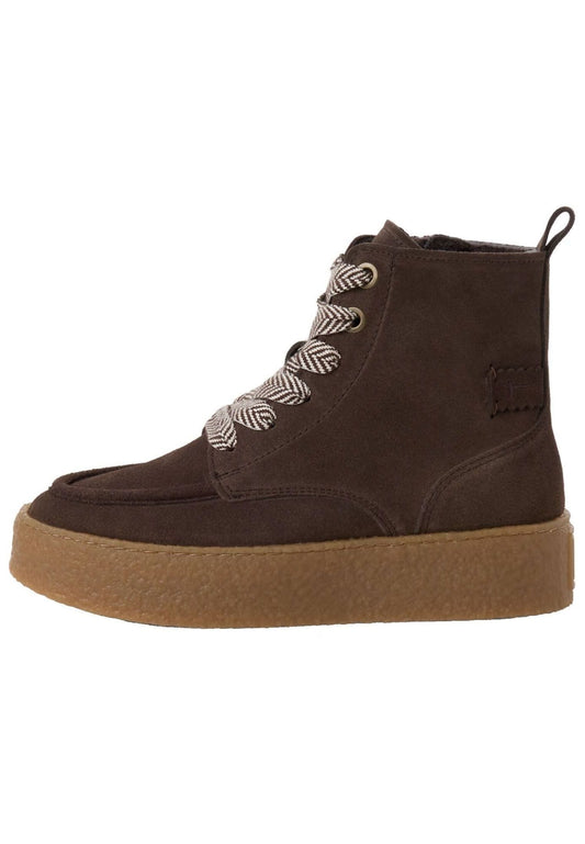 Tamaris Stiefelette Leder Mocca