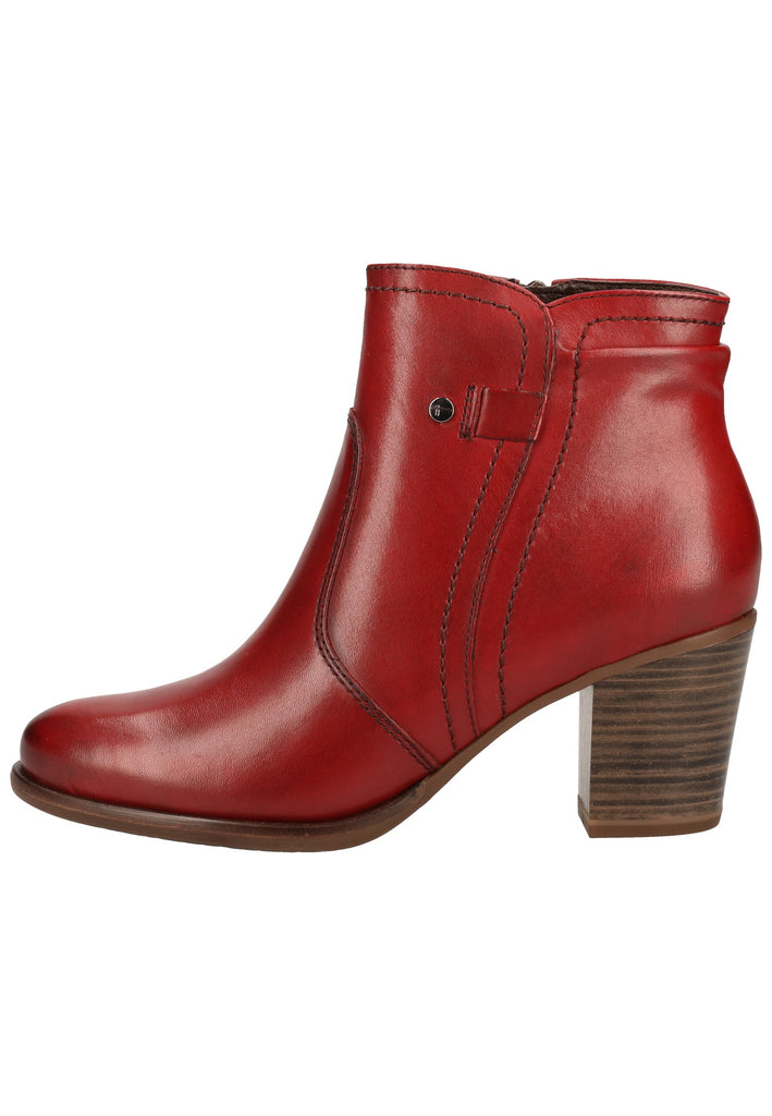 Tamaris Stiefelette Leder Rot