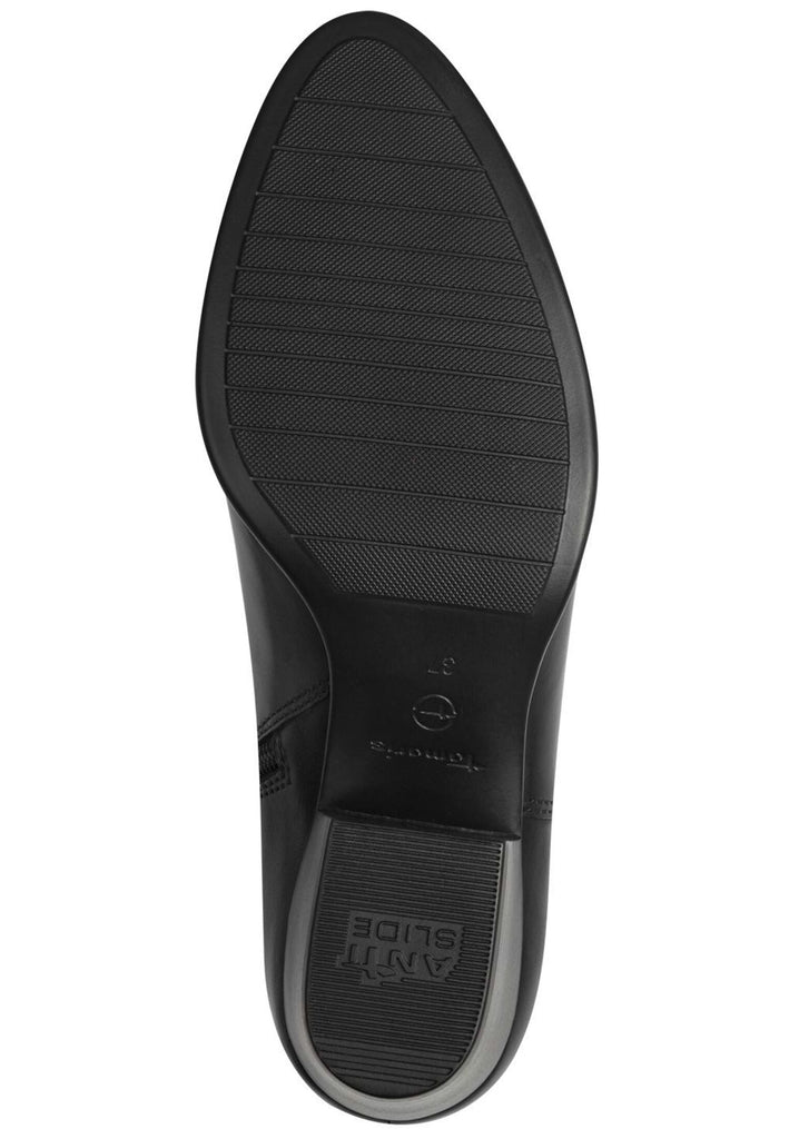 Tamaris Stiefelette Leder Schwarz