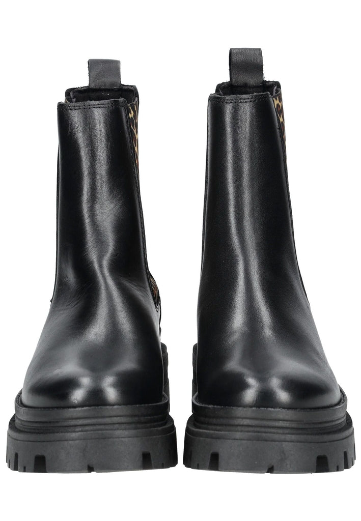 Tamaris Stiefelette Leder Schwarz