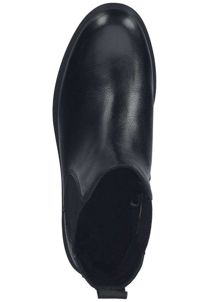 Tamaris Stiefelette Leder Schwarz