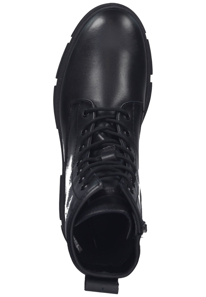 Tamaris Stiefelette Leder Schwarz