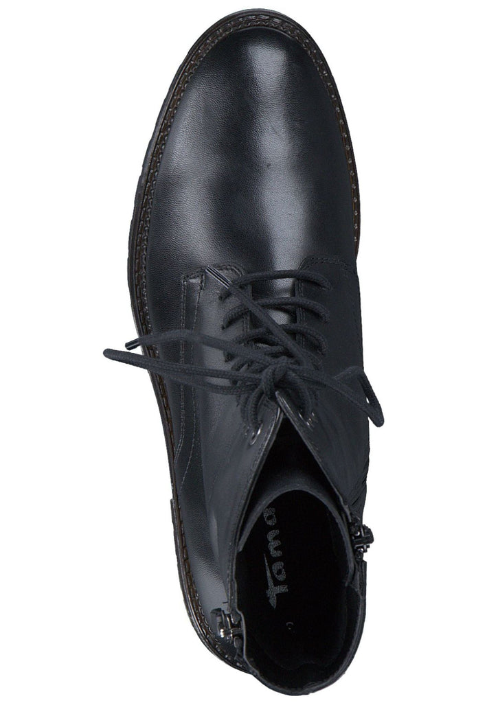 Tamaris Stiefelette Leder Schwarz