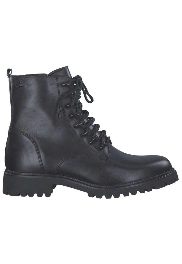 Tamaris Stiefelette Leder Schwarz