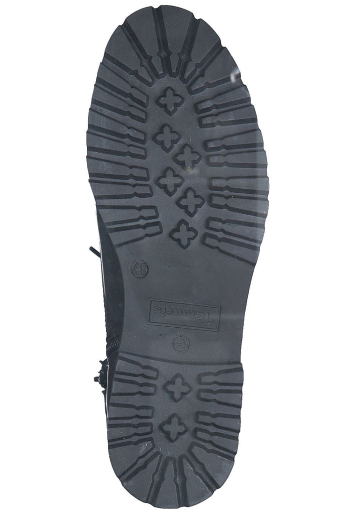 Tamaris Stiefelette Leder Schwarz
