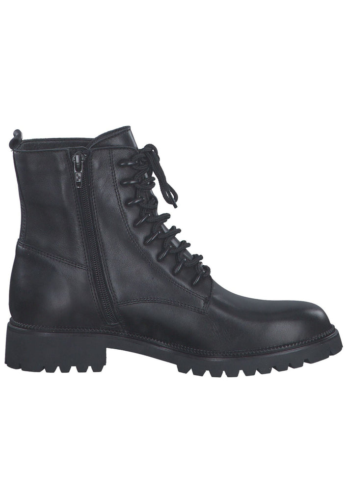 Tamaris Stiefelette Leder Schwarz