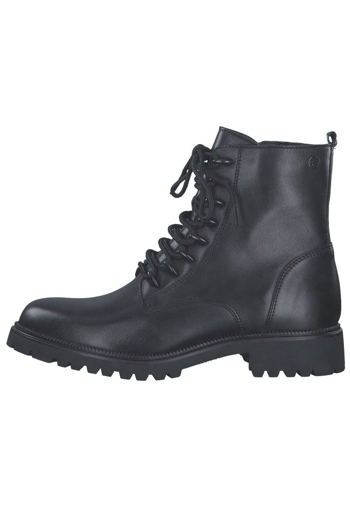 Tamaris Stiefelette Leder Schwarz