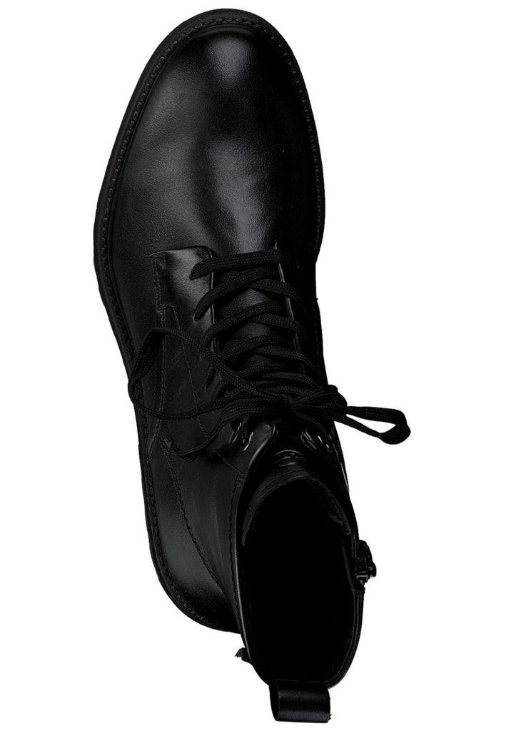 Tamaris Stiefelette Leder Schwarz