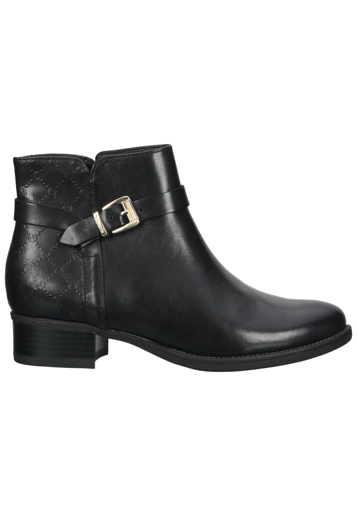 Tamaris Stiefelette Leder Schwarz