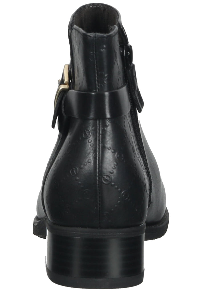 Tamaris Stiefelette Leder Schwarz