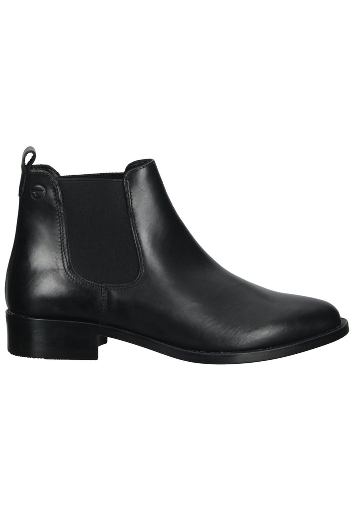 Tamaris Stiefelette Leder Schwarz