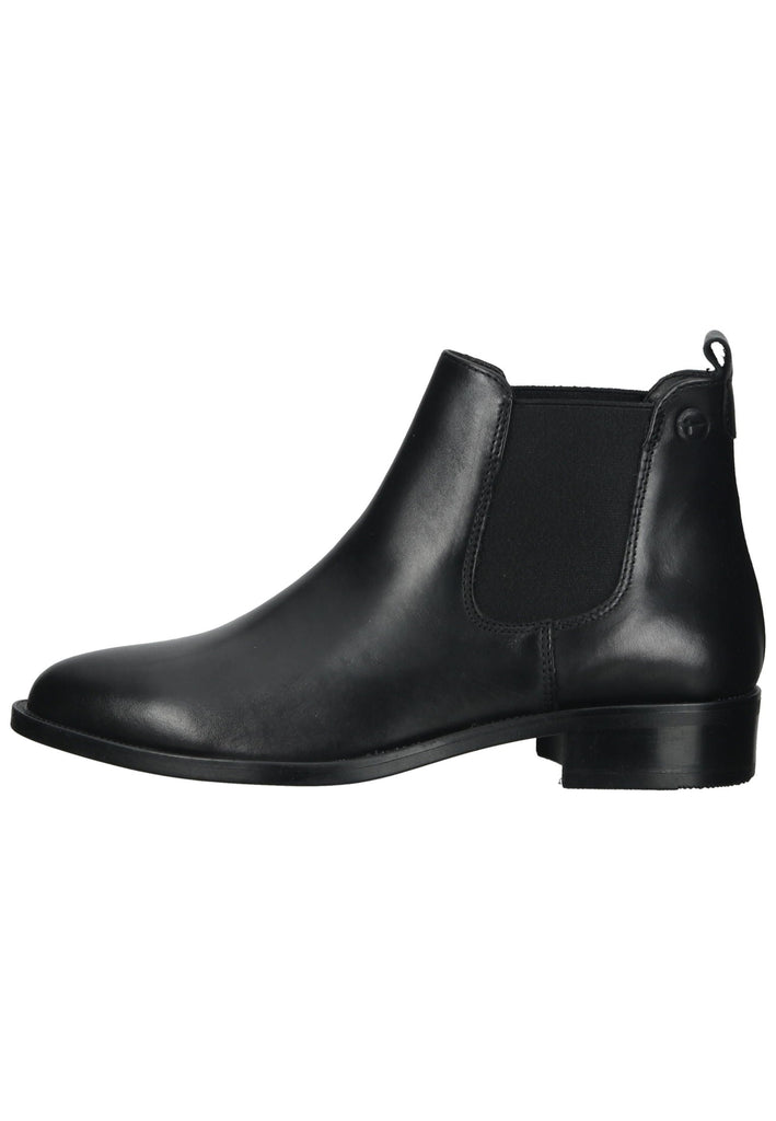 Tamaris Stiefelette Leder Schwarz