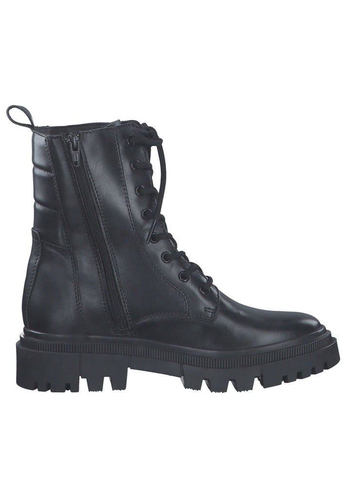 Tamaris Stiefelette Leder Schwarz