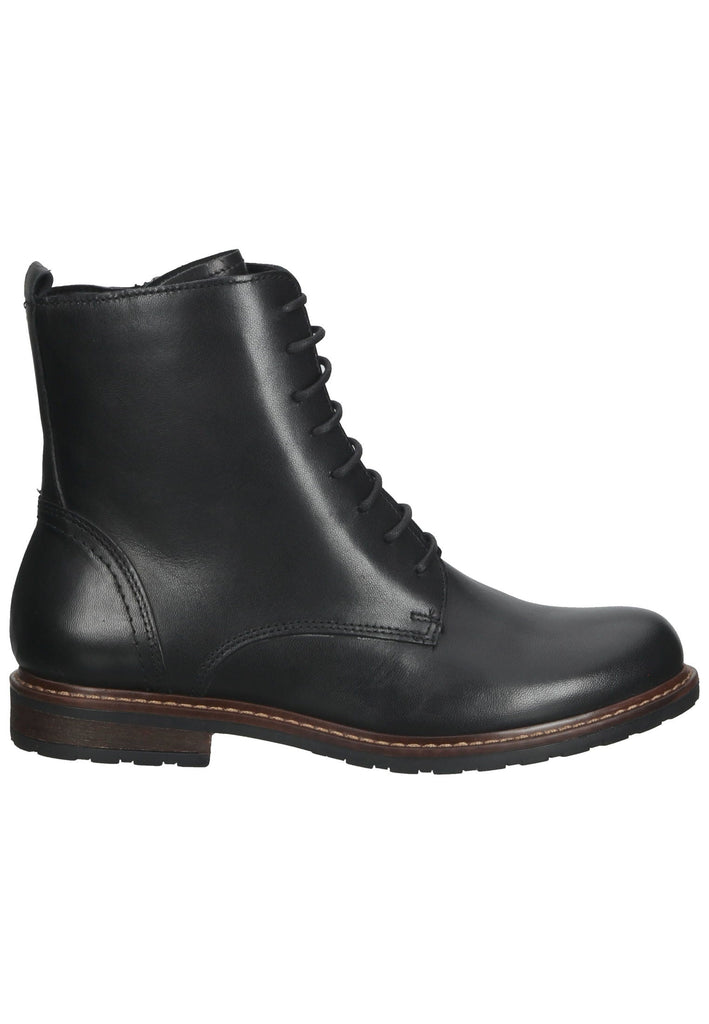 Tamaris Stiefelette Leder Schwarz