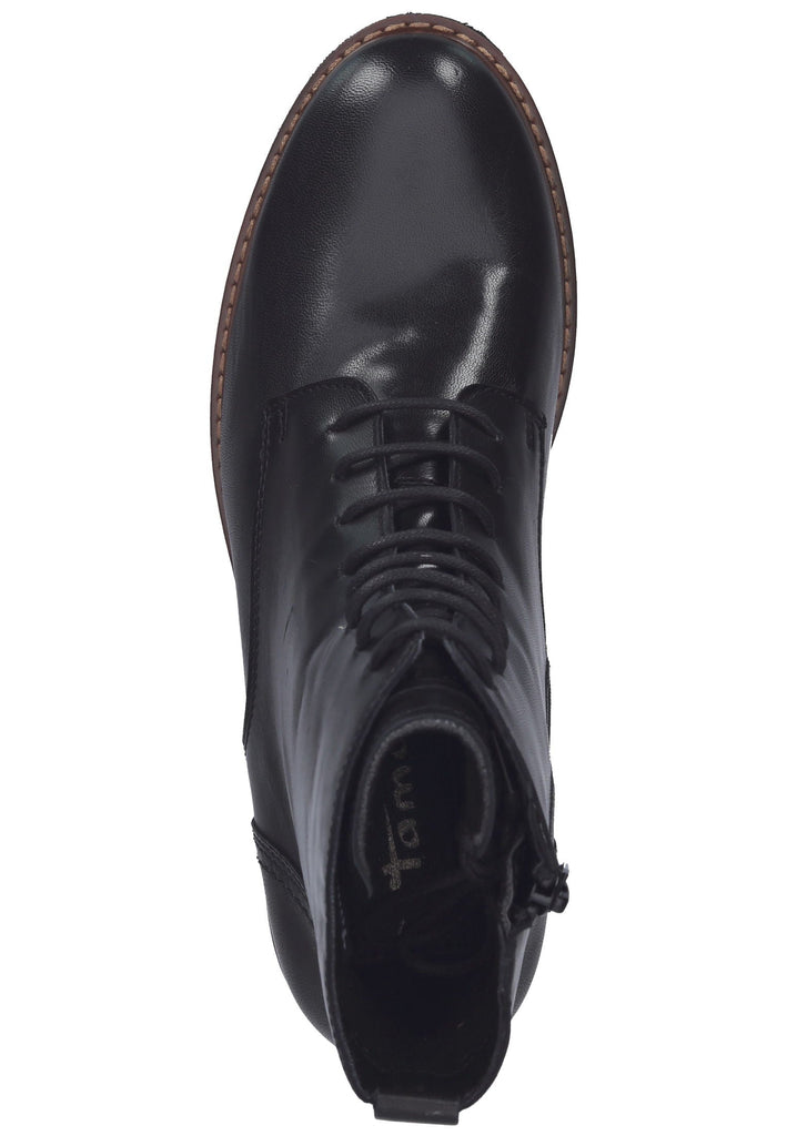 Tamaris Stiefelette Leder Schwarz