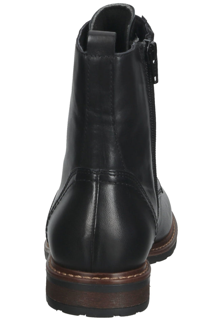 Tamaris Stiefelette Leder Schwarz