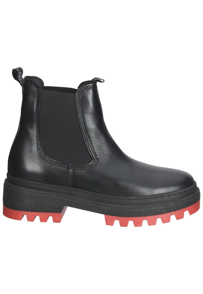 Tamaris Stiefelette Leder Schwarz