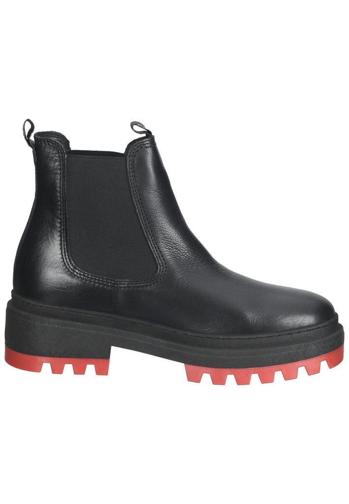 Tamaris Stiefelette Leder Schwarz