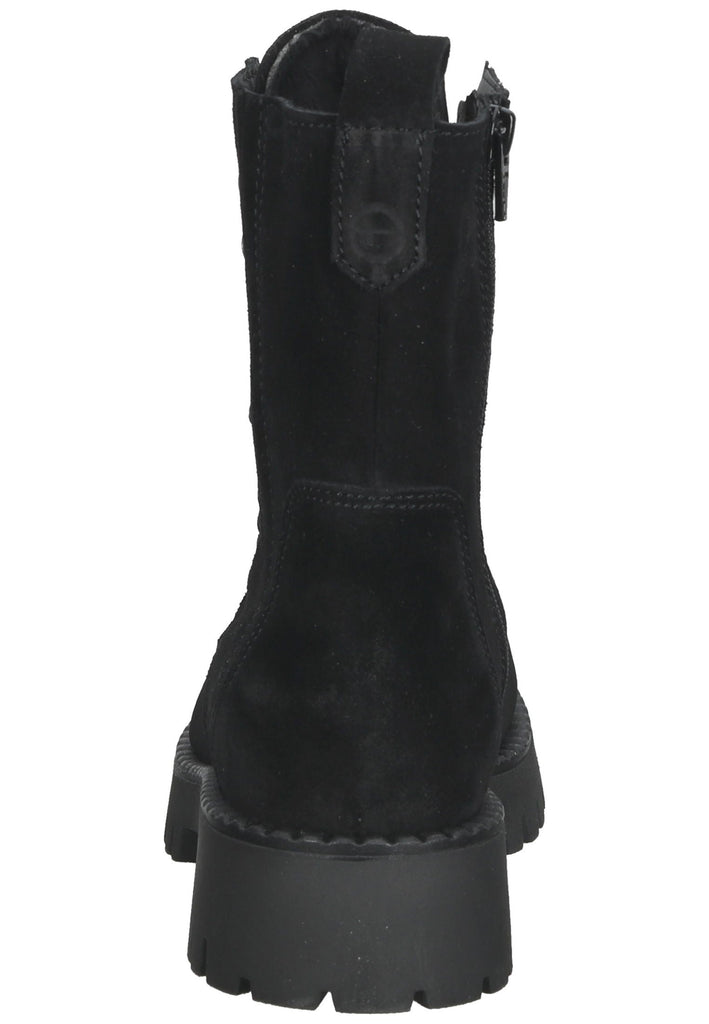 Tamaris Stiefelette Leder Schwarz