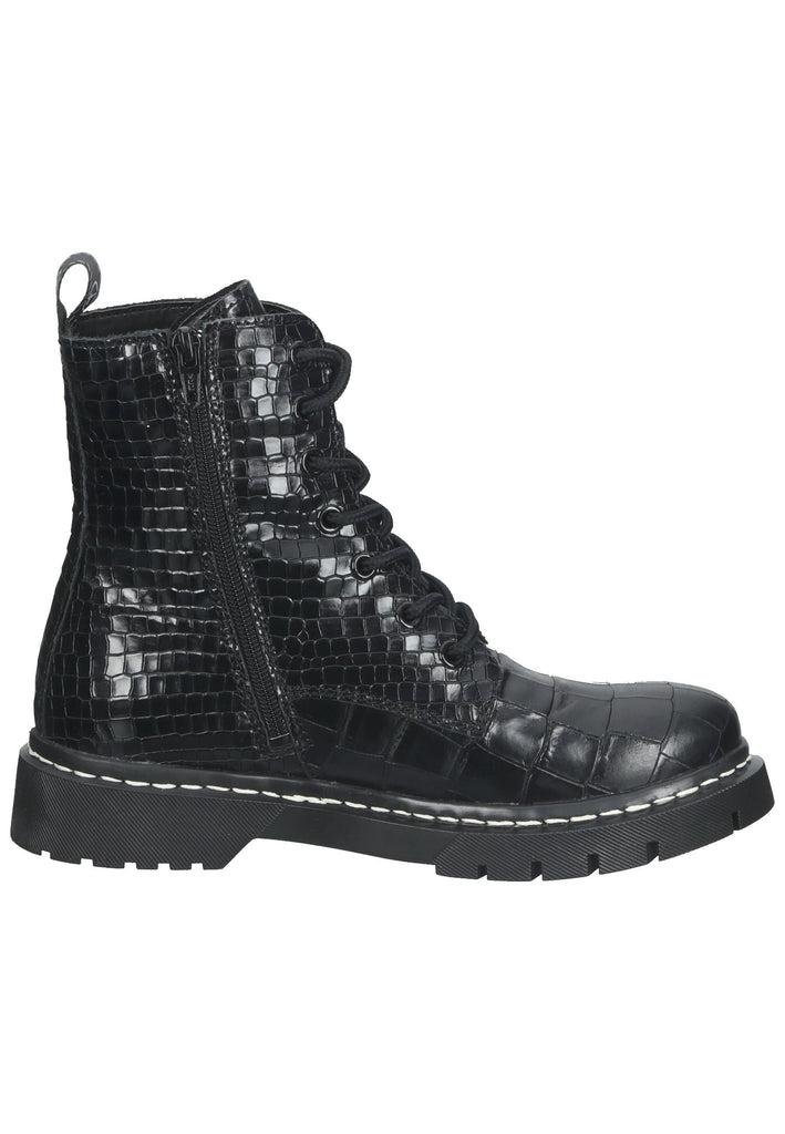 Tamaris Stiefelette Leder Schwarz