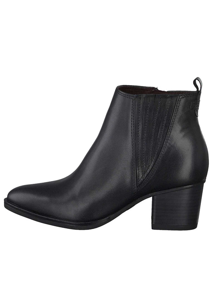 Tamaris Stiefelette Leder Schwarz