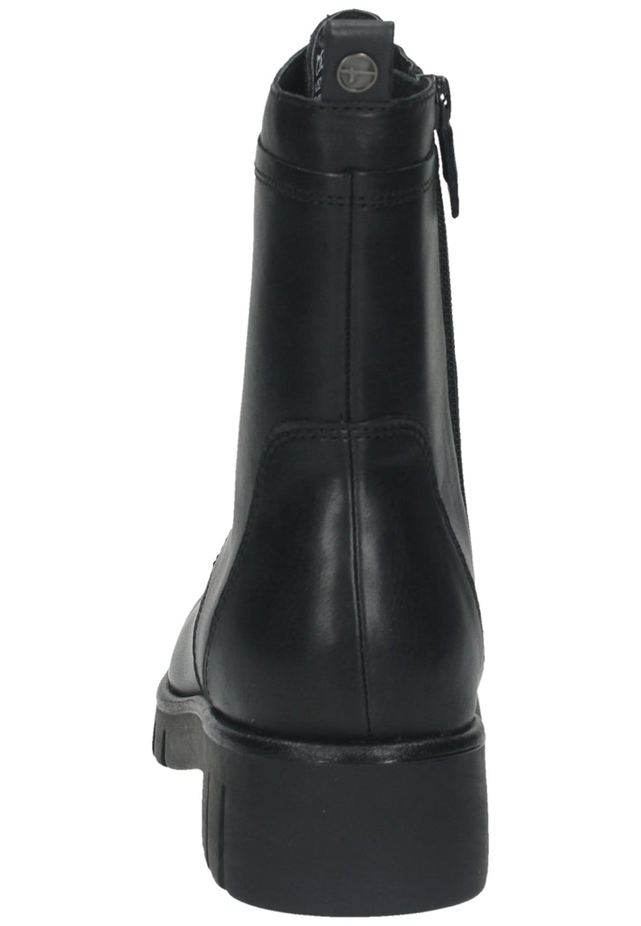 Tamaris Stiefelette Leder Schwarz