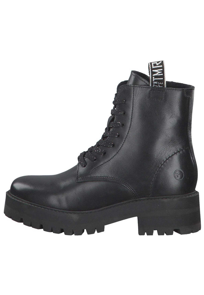 Tamaris Stiefelette Leder Schwarz