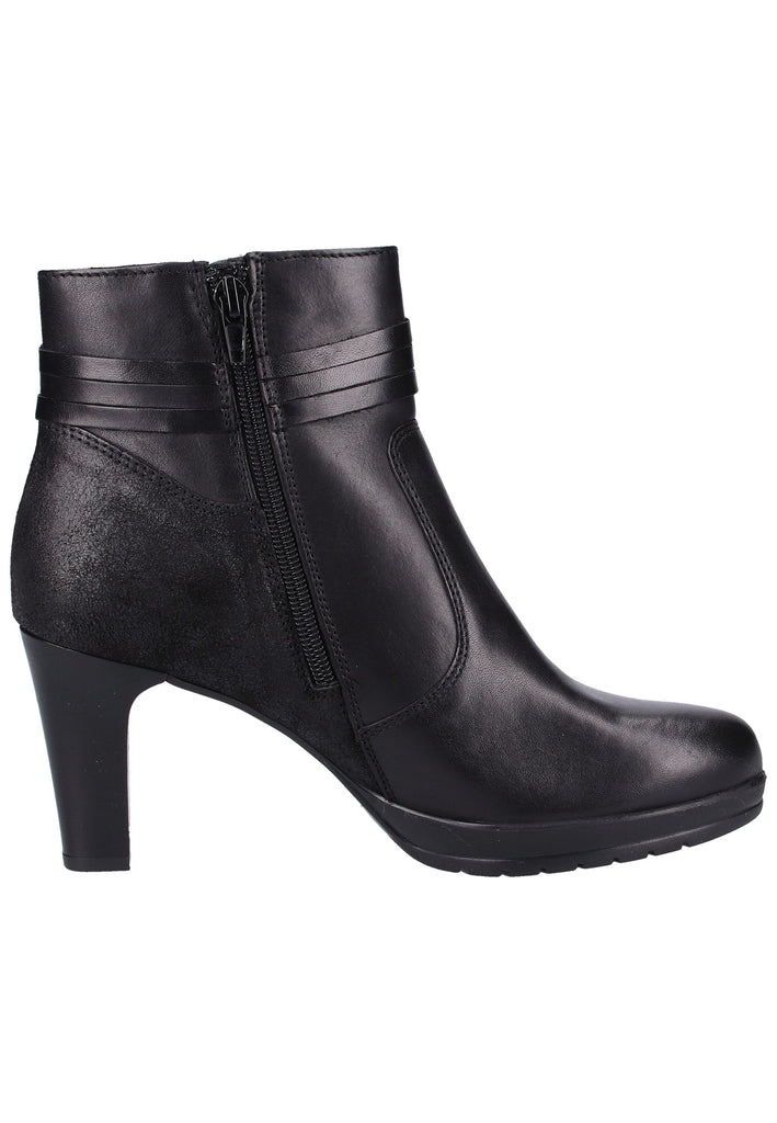 Tamaris Stiefelette Leder Schwarz