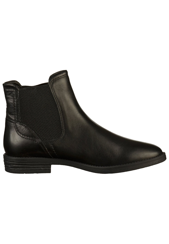 Tamaris Stiefelette Leder Schwarz