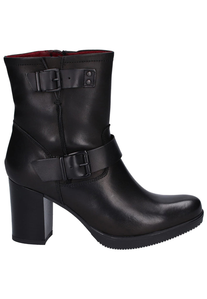 Tamaris Stiefelette Leder Schwarz