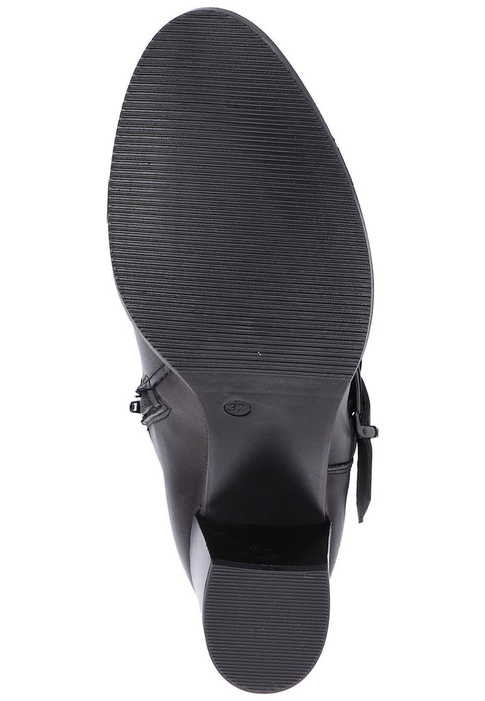 Tamaris Stiefelette Leder Schwarz