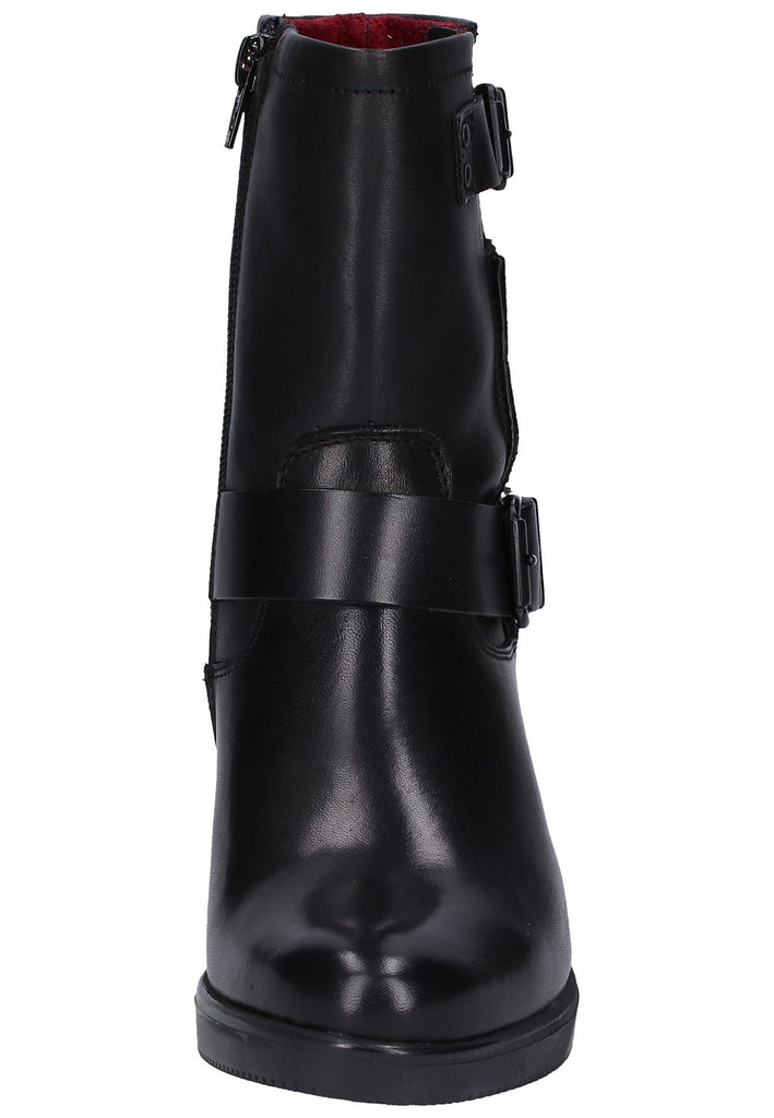 Tamaris Stiefelette Leder Schwarz