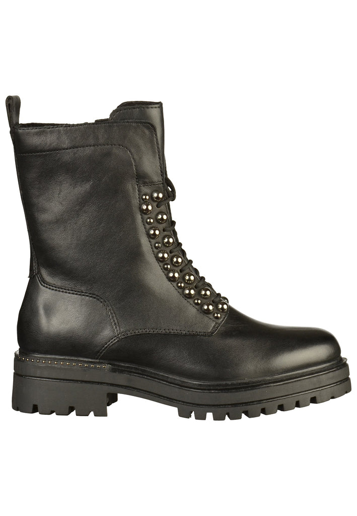 Tamaris Stiefelette Leder Schwarz