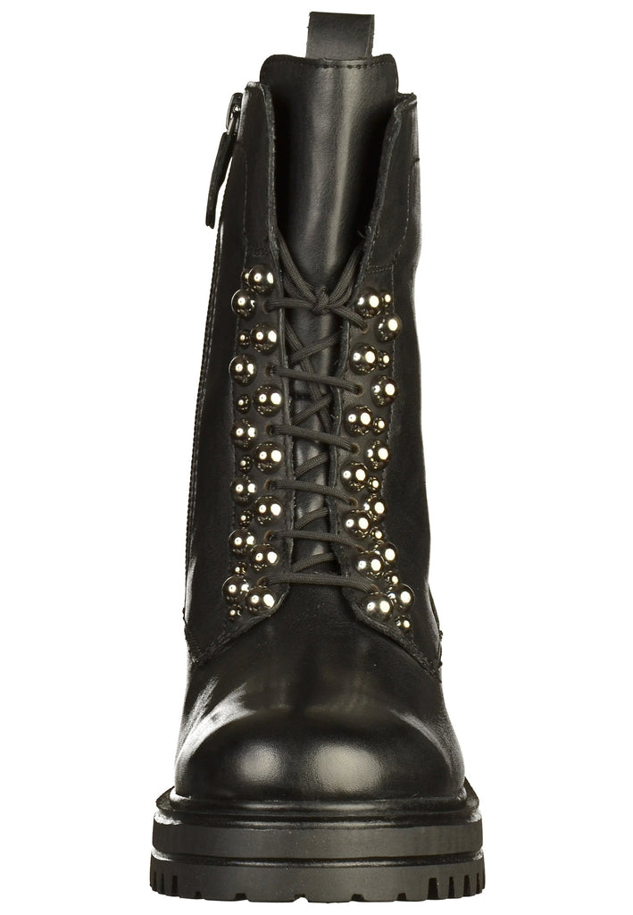 Tamaris Stiefelette Leder Schwarz