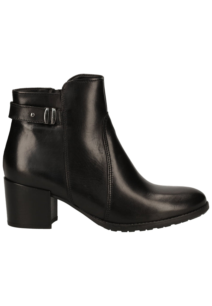 Tamaris Stiefelette Leder Schwarz