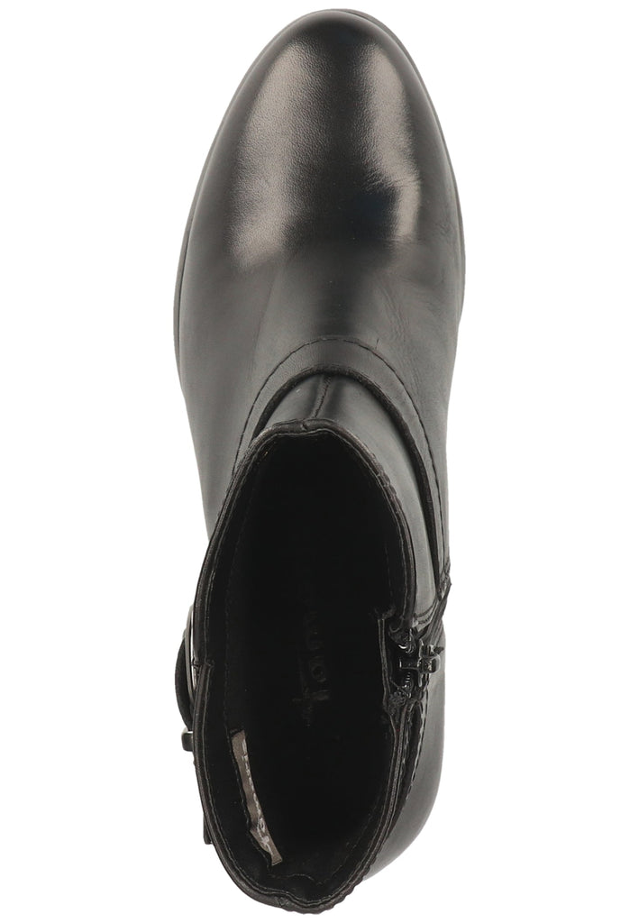 Tamaris Stiefelette Leder Schwarz